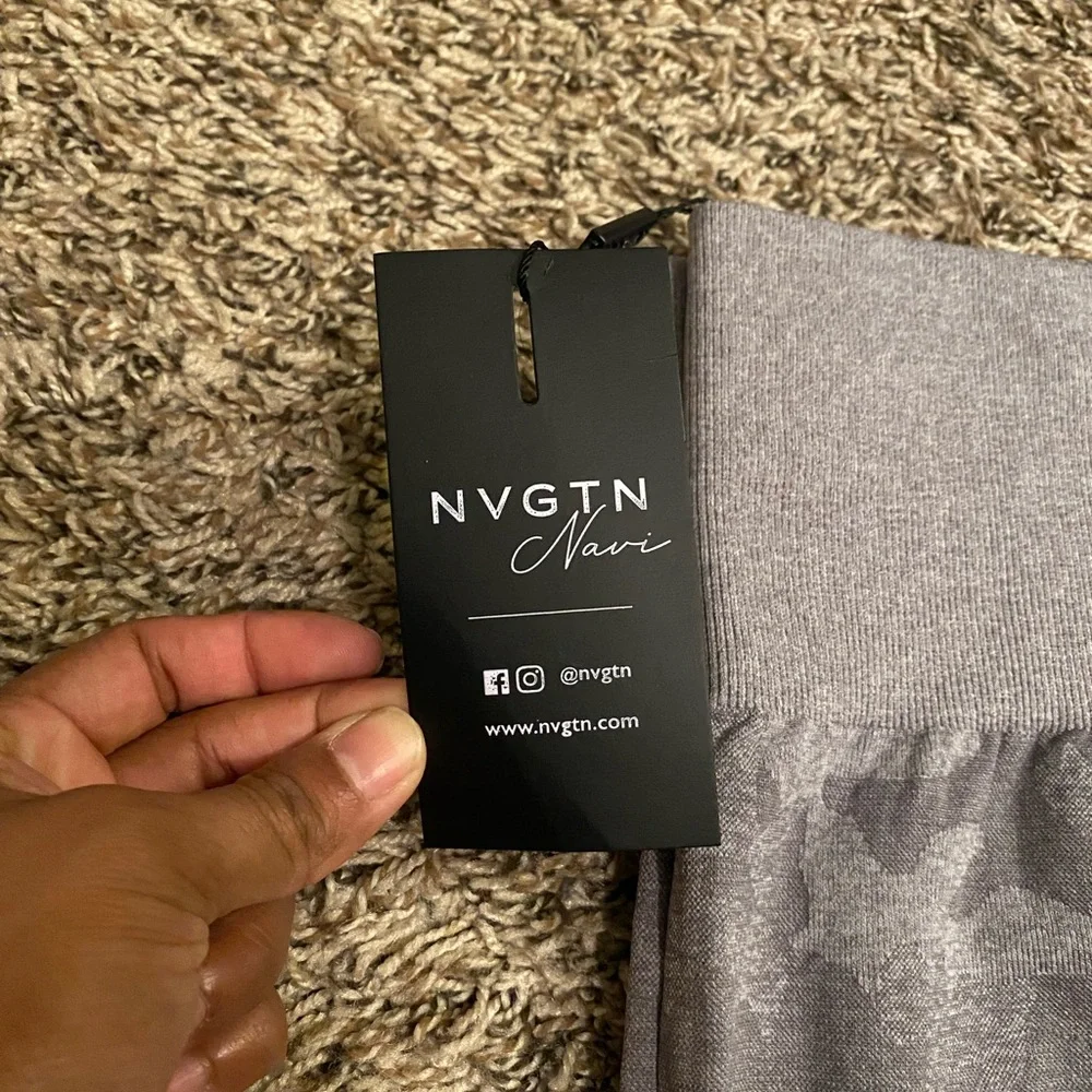 NVGTN gray camo leggings - Picture 4 of 4